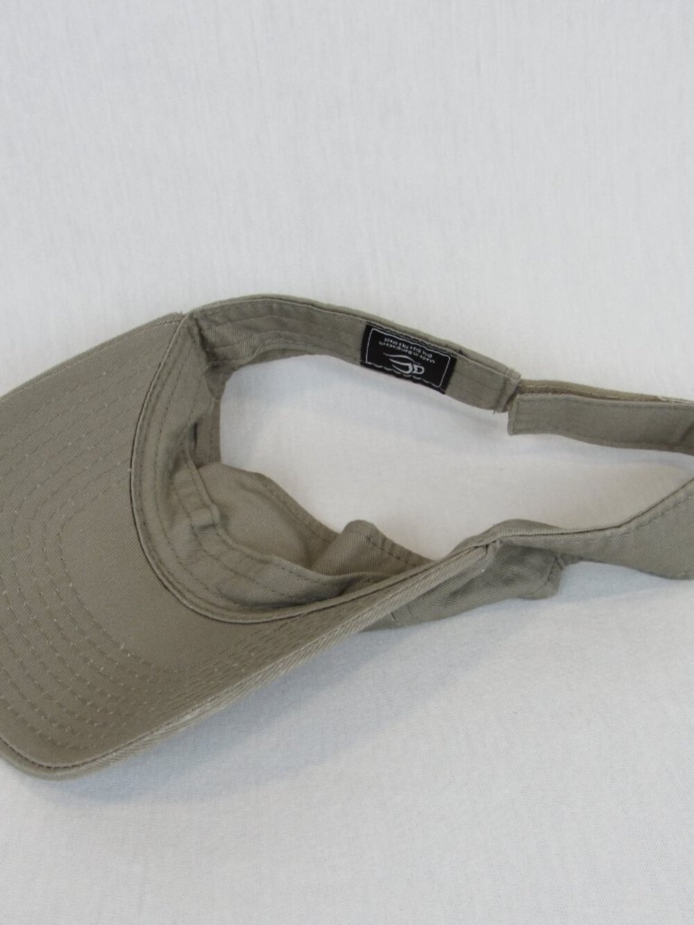 Red River Rivalry Texas Longhorns vs Oklahoma University Sooners OC Visor Khaki - Picture 5 of 7